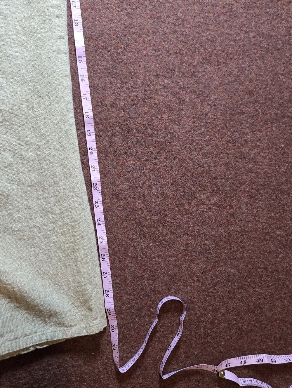 Vintage Bill Blass Linen Blend Trousers In Light Green Size 16 - Picture 10 of 15